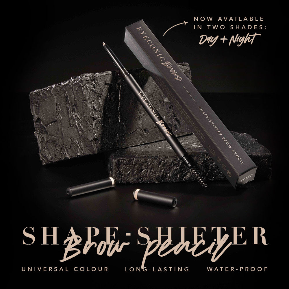 The Ultimate Eyeconic Duo (Save $10) Includes: Shape-Shifter Brow Pencil + Brow Raiser Soap